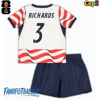 Statele Unite Chris Richards #3 Echipament de Fotbal Replică Mondial 2026 Copii Acasa (+ Șorturi)